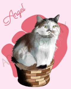 Custom Pet Portrait | 8x10 Print