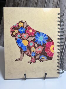 Planny-bara: Undated Weekly Capybara Planner and Journal