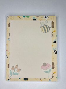 Cute Bee Pattern Notepad