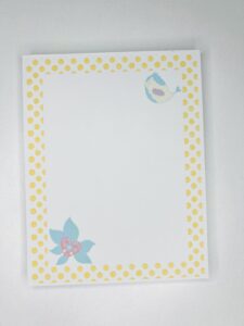 Cute Bluebird Notepad