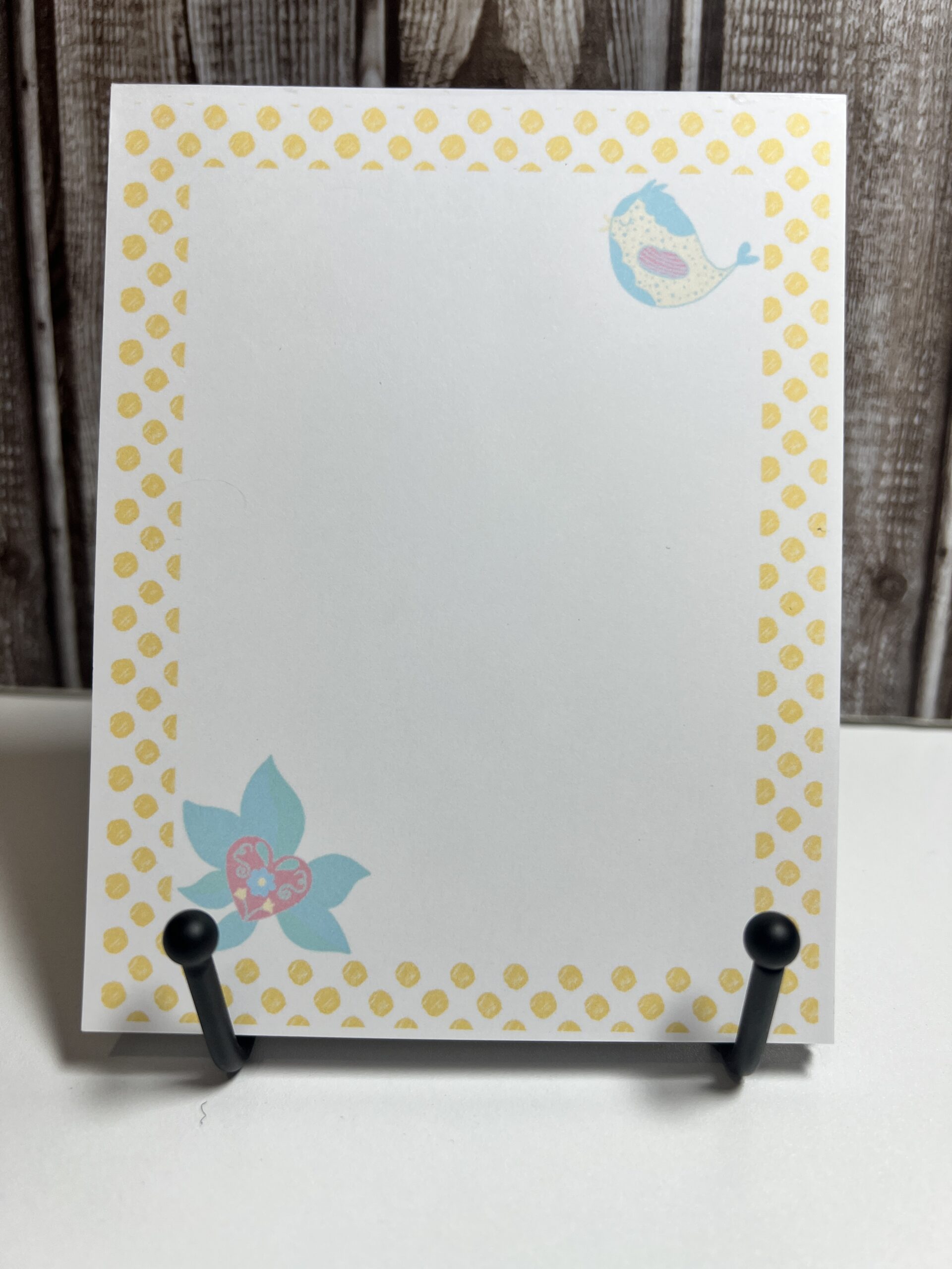 Cute Bluebird Notepad