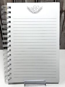 Curious Capybara Handmade Notebook