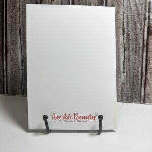 Pink Leopard Note Card
