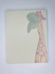 Funny Giraffe Notepad