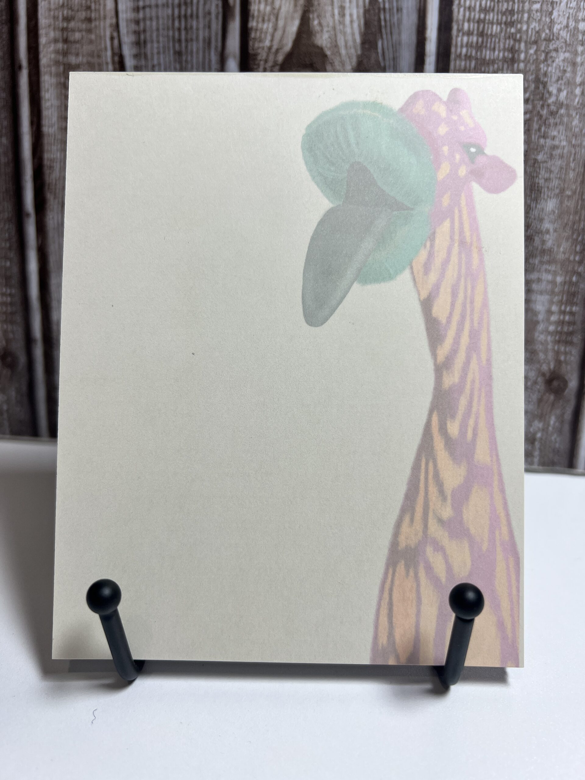 Funny Giraffe Notepad