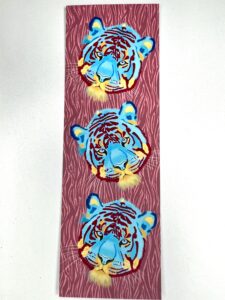 Colorful Animal Art Bookmark - Series 1