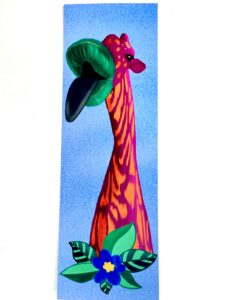 Colorful Animal Art Bookmark - Series 1