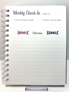 Just Breathe - Handmade Daily Journal