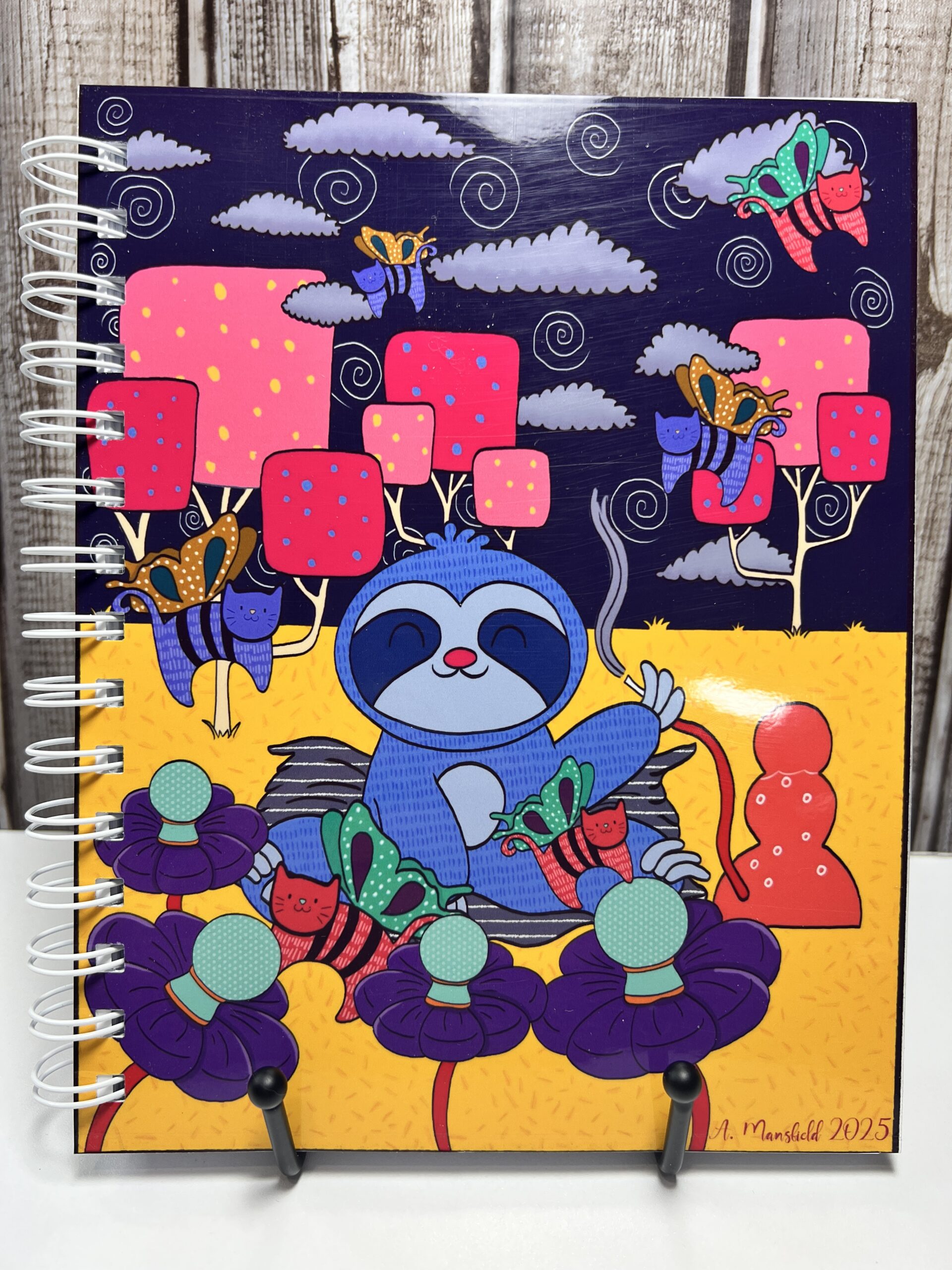 Surreal Sloth Handmade Journal