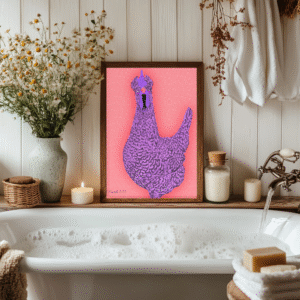 The Karens - Funny Colorful Chicken Art Set of 3